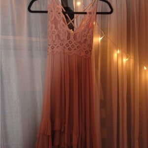 Dress from free people, worn once with no tags